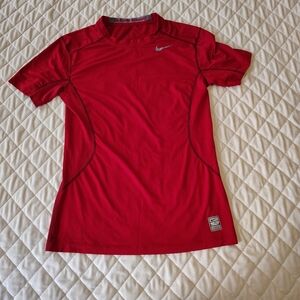 Nike Red Short Sleeve Tee